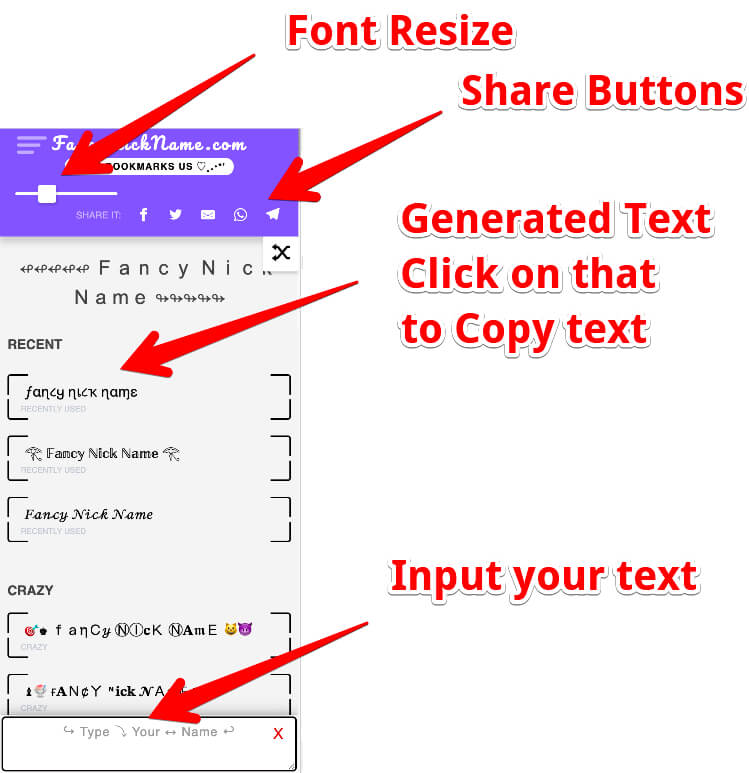 How To Use This Fancy Text Websites